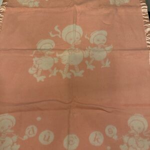 Kids Pink Duck Blanket